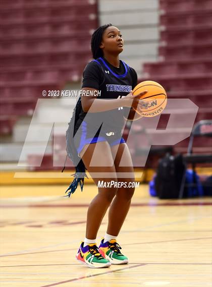 Thumbnail 2 in Thunderbird vs Prescott (Mountain Ridge Girls Basketball Invitational) photogallery.