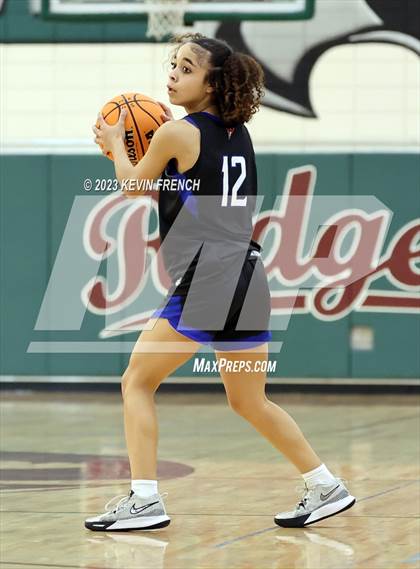 Thumbnail 2 in Thunderbird vs Prescott (Mountain Ridge Girls Basketball Invitational) photogallery.