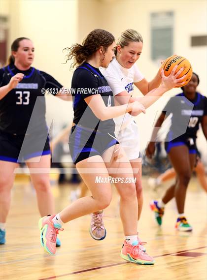 Thumbnail 3 in Thunderbird vs Prescott (Mountain Ridge Girls Basketball Invitational) photogallery.