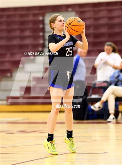 Thumbnail 3 in Thunderbird vs Prescott (Mountain Ridge Girls Basketball Invitational) photogallery.