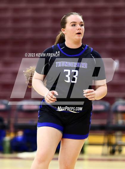 Thumbnail 1 in Thunderbird vs Prescott (Mountain Ridge Girls Basketball Invitational) photogallery.
