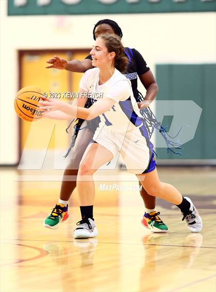 Thumbnail 3 in Thunderbird vs Prescott (Mountain Ridge Girls Basketball Invitational) photogallery.