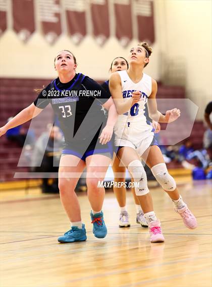 Thumbnail 3 in Thunderbird vs Prescott (Mountain Ridge Girls Basketball Invitational) photogallery.