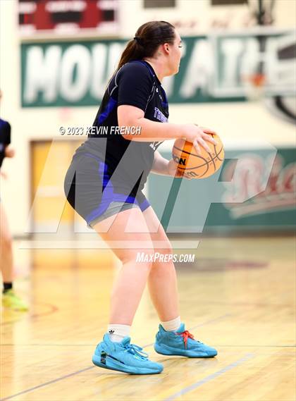 Thumbnail 3 in Thunderbird vs Prescott (Mountain Ridge Girls Basketball Invitational) photogallery.