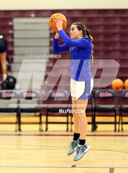 Thumbnail 2 in Thunderbird vs Prescott (Mountain Ridge Girls Basketball Invitational) photogallery.