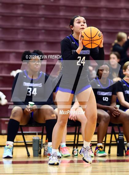 Thumbnail 2 in Thunderbird vs Prescott (Mountain Ridge Girls Basketball Invitational) photogallery.