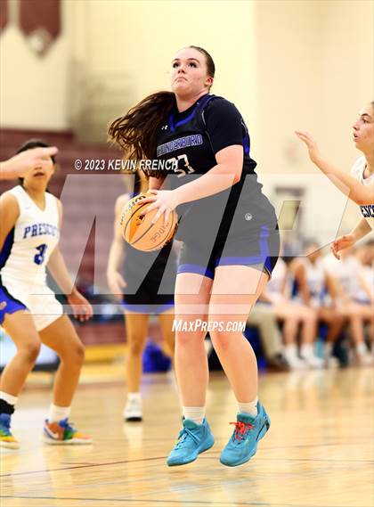 Thumbnail 3 in Thunderbird vs Prescott (Mountain Ridge Girls Basketball Invitational) photogallery.