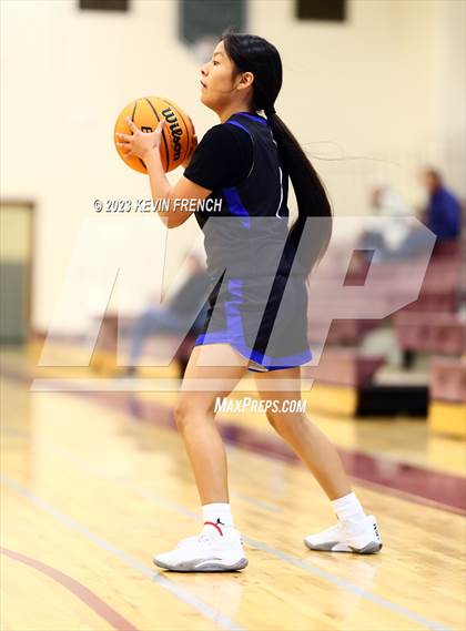 Thumbnail 3 in Thunderbird vs Prescott (Mountain Ridge Girls Basketball Invitational) photogallery.