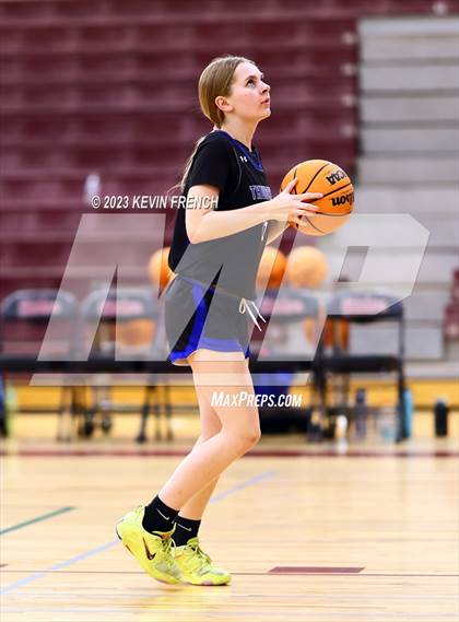 Thumbnail 1 in Thunderbird vs Prescott (Mountain Ridge Girls Basketball Invitational) photogallery.