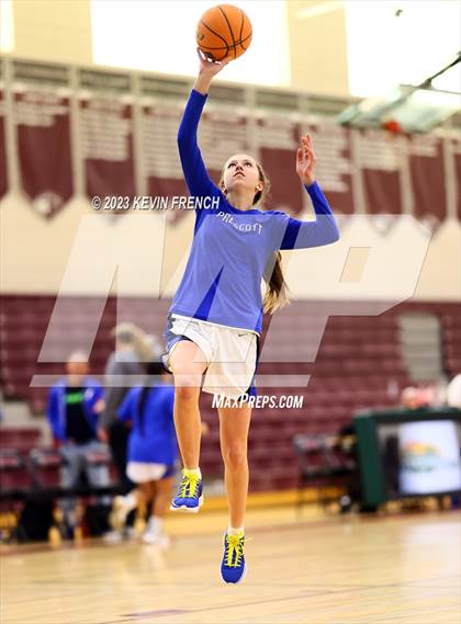 Thumbnail 2 in Thunderbird vs Prescott (Mountain Ridge Girls Basketball Invitational) photogallery.