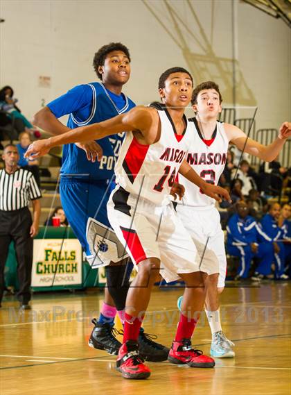 Thumbnail 1 in Mason vs West Potomac (Joe Cascio Holiday Classic) photogallery.