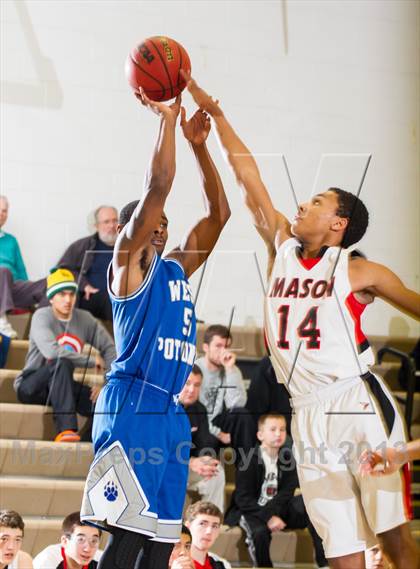 Thumbnail 2 in Mason vs West Potomac (Joe Cascio Holiday Classic) photogallery.