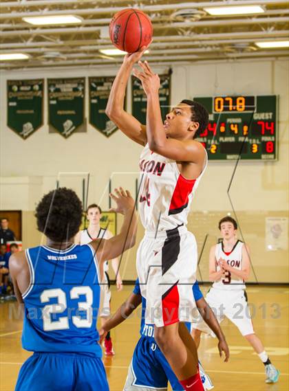 Thumbnail 2 in Mason vs West Potomac (Joe Cascio Holiday Classic) photogallery.