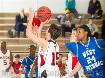Thumbnail 1 in Mason vs West Potomac (Joe Cascio Holiday Classic) photogallery.