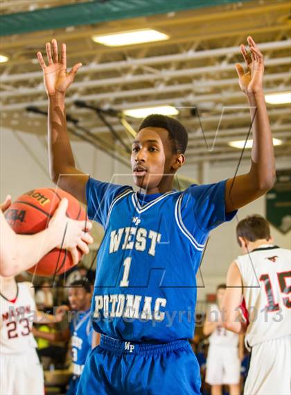 Thumbnail 3 in Mason vs West Potomac (Joe Cascio Holiday Classic) photogallery.