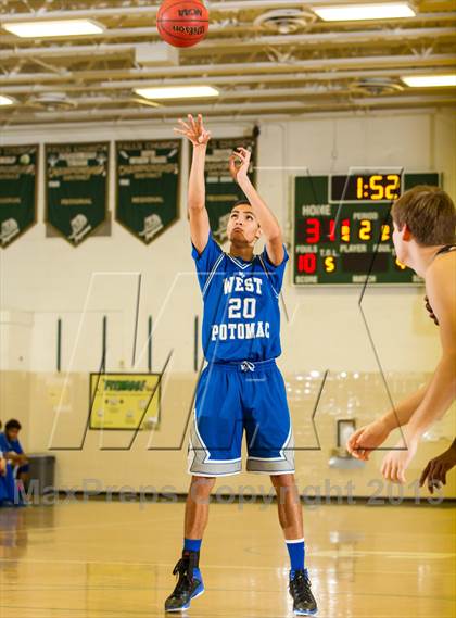 Thumbnail 3 in Mason vs West Potomac (Joe Cascio Holiday Classic) photogallery.