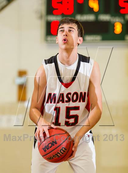 Thumbnail 2 in Mason vs West Potomac (Joe Cascio Holiday Classic) photogallery.