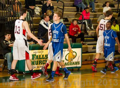 Thumbnail 3 in Mason vs West Potomac (Joe Cascio Holiday Classic) photogallery.