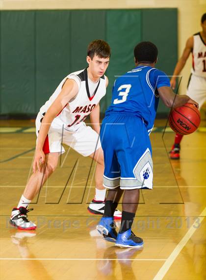 Thumbnail 3 in Mason vs West Potomac (Joe Cascio Holiday Classic) photogallery.