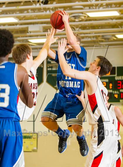 Thumbnail 3 in Mason vs West Potomac (Joe Cascio Holiday Classic) photogallery.