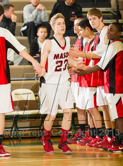 Thumbnail 2 in Mason vs West Potomac (Joe Cascio Holiday Classic) photogallery.
