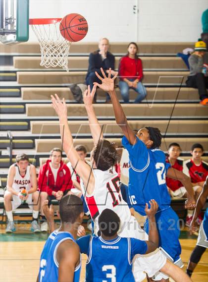 Thumbnail 2 in Mason vs West Potomac (Joe Cascio Holiday Classic) photogallery.