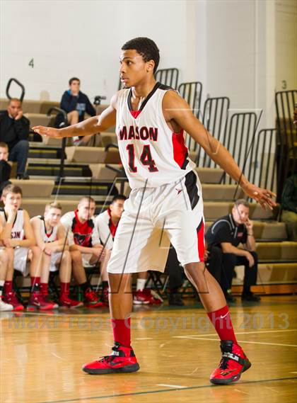 Thumbnail 3 in Mason vs West Potomac (Joe Cascio Holiday Classic) photogallery.