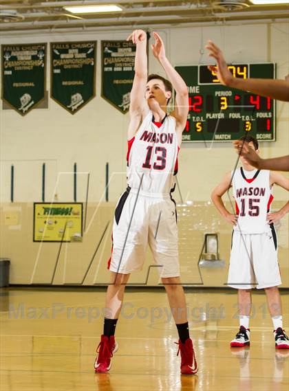 Thumbnail 3 in Mason vs West Potomac (Joe Cascio Holiday Classic) photogallery.