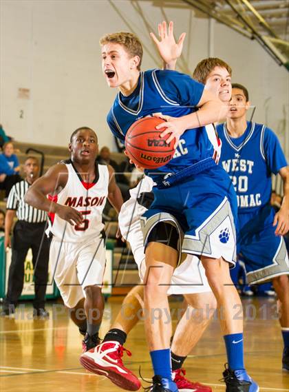 Thumbnail 1 in Mason vs West Potomac (Joe Cascio Holiday Classic) photogallery.