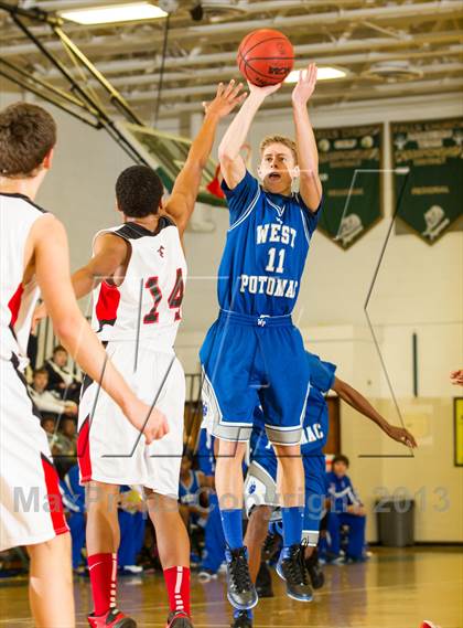 Thumbnail 1 in Mason vs West Potomac (Joe Cascio Holiday Classic) photogallery.