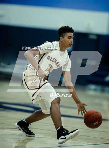 Thumbnail 1 in Alemany vs  Camarillo (Sierra Canyon Invitational) photogallery.