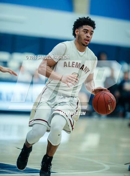 Thumbnail 1 in Alemany vs  Camarillo (Sierra Canyon Invitational) photogallery.