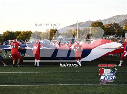 Thumbnail 3 in American Fork @ Pleasant Grove (2017 MaxPreps Rivalry Series) photogallery.