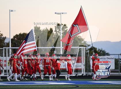 Thumbnail 2 in American Fork @ Pleasant Grove (2017 MaxPreps Rivalry Series) photogallery.
