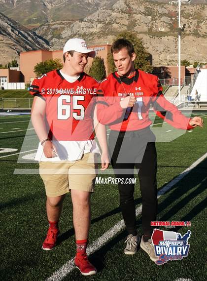 Thumbnail 2 in American Fork @ Pleasant Grove (2017 MaxPreps Rivalry Series) photogallery.