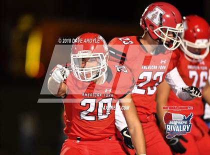 Thumbnail 1 in American Fork @ Pleasant Grove (2017 MaxPreps Rivalry Series) photogallery.