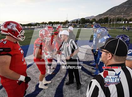 Thumbnail 1 in American Fork @ Pleasant Grove (2017 MaxPreps Rivalry Series) photogallery.