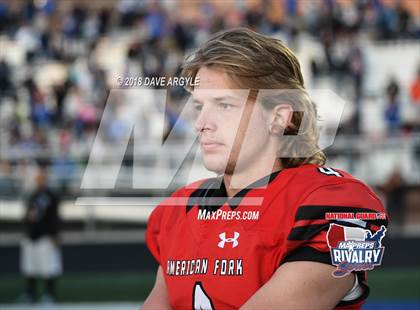Thumbnail 1 in American Fork @ Pleasant Grove (2017 MaxPreps Rivalry Series) photogallery.
