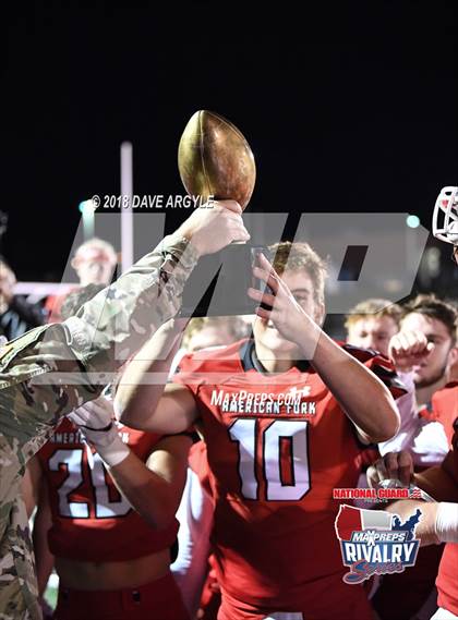 Thumbnail 2 in American Fork @ Pleasant Grove (2017 MaxPreps Rivalry Series) photogallery.