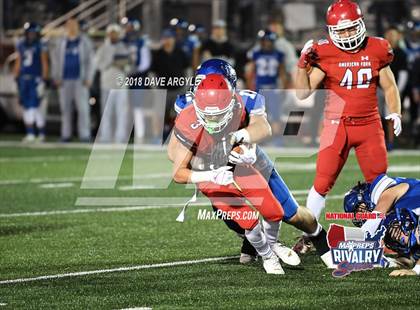 Thumbnail 3 in American Fork @ Pleasant Grove (2017 MaxPreps Rivalry Series) photogallery.