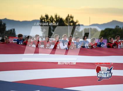 Thumbnail 3 in American Fork @ Pleasant Grove (2017 MaxPreps Rivalry Series) photogallery.