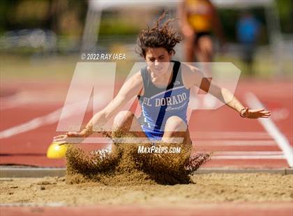 Thumbnail 2 in Girls Long Jump (CIF SJS Masters Track Finals) photogallery.