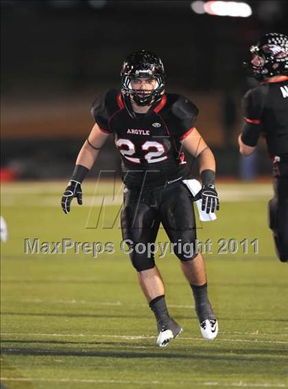 Thumbnail 2 in Prosper vs. Argyle (Class 3A Division 2 Region 2 Area Playoffs) photogallery.