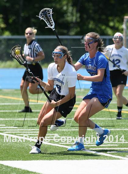 Thumbnail 3 in Glastonbury vs Darien (CIAC Class L Final) photogallery.