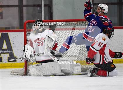 Thumbnail 3 in Castle View Boys Ice Hockey (Extending the Season) photogallery.