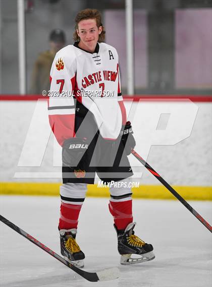 Thumbnail 3 in Castle View Boys Ice Hockey (Extending the Season) photogallery.