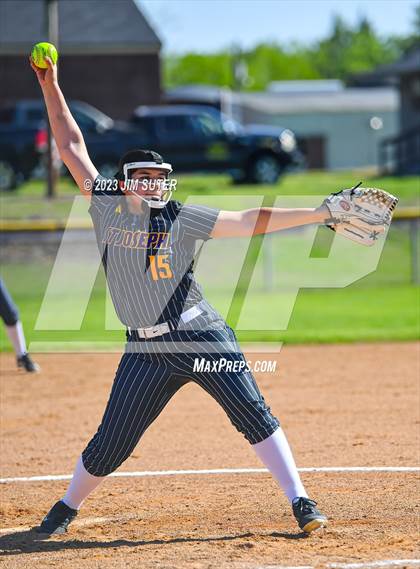Thumbnail 1 in St. Joseph Catholic vs Covenant Christian photogallery.