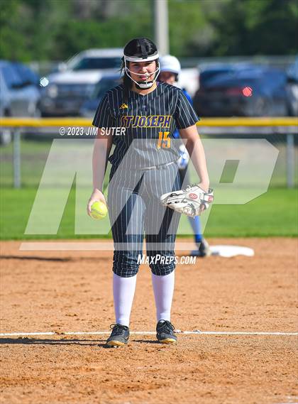Thumbnail 2 in St. Joseph Catholic vs Covenant Christian photogallery.