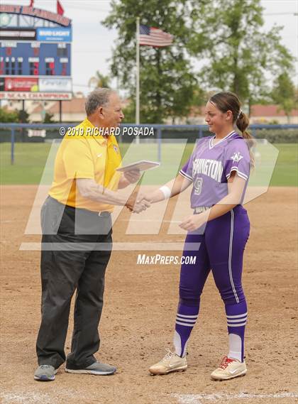 Thumbnail 2 in Fowler vs. Washington Union (CIF CS D4 Final) photogallery.