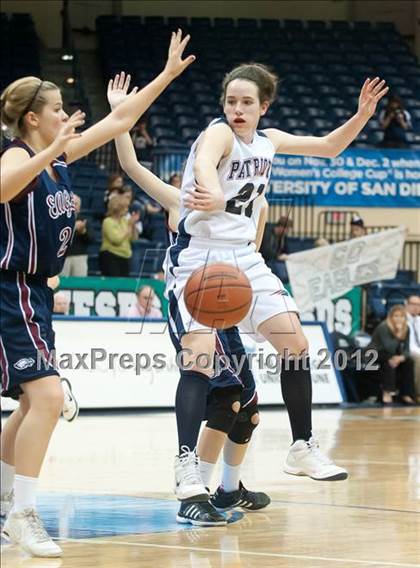 Thumbnail 1 in Ocean View Christian vs Tri-City Christian (CIF SDS D5 Final) photogallery.